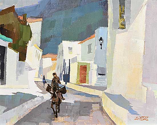 #2158 ~ Hassell - Shadows on a Greek Isle [Hydra]