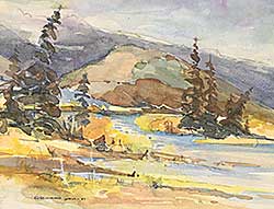 #2135 ~ Gall - Untitled - Winding River