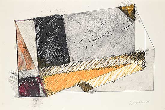 #2184 ~ Ivan - Untitled - Orange Wedge