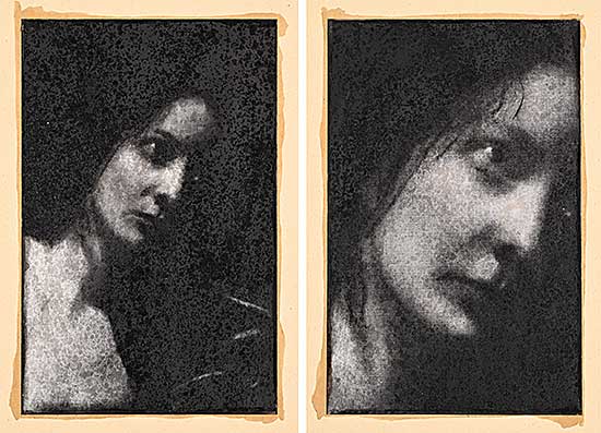 #2236 ~ MacKay - Untitled - Two Portraits of a Woman