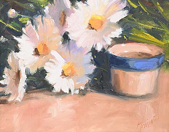 #2239 ~ Mailhot - Untitled - Daisy Still Life
