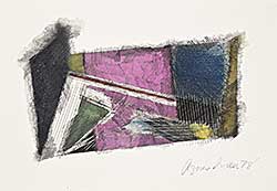 #2185 ~ Ivan - Untitled - Purple Wedge