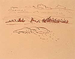 #2189 ~ Jackson - Untitled - Georgian Bay Island