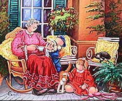 #2201 ~ Lacaille - Grand Maman aux Chats