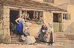 #2205 ~ Lancaster - The Little Fruit Shop