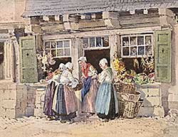 #2206 ~ Lancaster - A [British] Fruit Stall