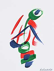 #2209 ~ Leadbeater - Untitled - Abstract Figure
