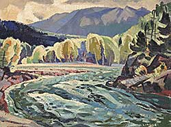 #2221 ~ Lindoe - Untitled - Rushing River