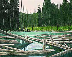 #2234 ~ MacClure - Untitled - At the End of the Lake