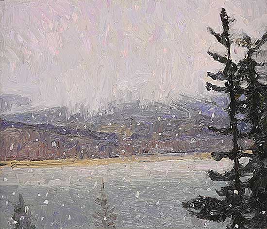#2277 ~ Nix - Snow Falling in Tapper Bay