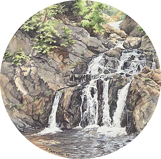 #2292 ~ Paterson - Untitled - Waterfall