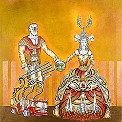 #2311 ~ Prieur - Fireman and the Pyromaniac