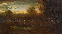 #2337 ~ School - Untitled - Field Scene
