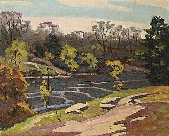 #2372 ~ Thomson - Muskoka River