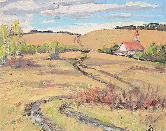 #2387 ~ Turner - Church on Sarcee Reserve