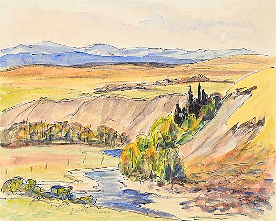 #2389 ~ Turner - Foothills Valley