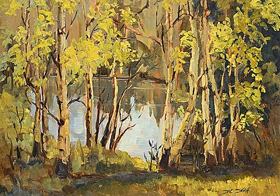#2402 ~ Wolf - Untitled - Canmore Sketch