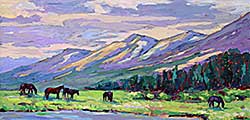 #2362 ~ Sveen - Grazing the Tonquin Valley