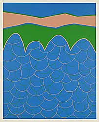 #1010 ~ Guerin - Untitled - Feathered Horizon  #Artist's Proof 1/2