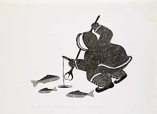 #1254 ~ Eeseemailee - Ice Fishing