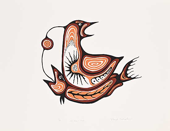 #1281 ~ Kakekapetum - Sea Gull and Fish  #11/85