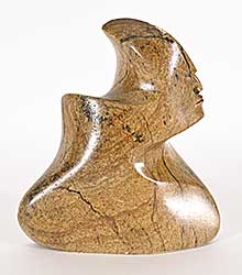 #1249 ~ Ben - Untitled - Warrior Head