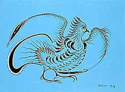 #1251 ~ Cobiness - Untitled - Bird