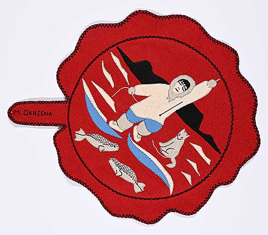 #1340 ~ Okheena - Untitled - Hunting for Seals