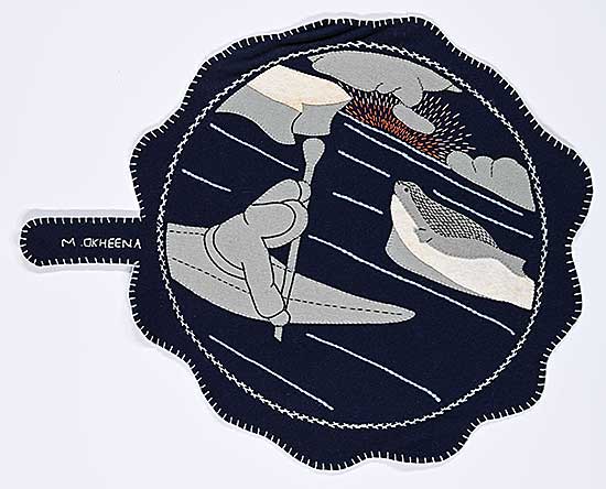 #1344 ~ Okheena - Untitled - Iceberg Ahead