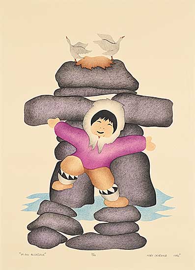 #1350 ~ Okheena - I'm An Inukshuk  #3/10