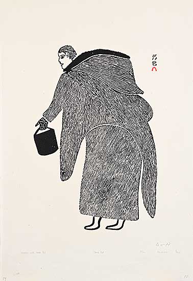 #1360 ~ Parr - Woman with Water Pail  #28/50