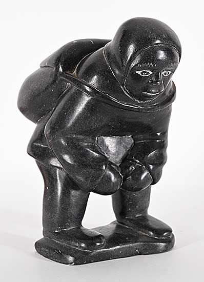 #1378 ~ Qunaluk - Untitled - Man with Pack