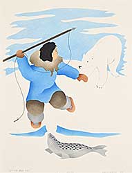 #1348 ~ Okheena - Get The Bear First  #1