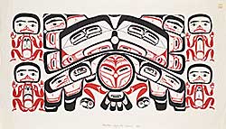 #1389 ~ School - Tsimshian Dragonfly Screen