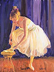 #1542 ~ Hedrick - Ballerina Lacing Shoes