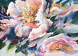 #1544 ~ Heighton - Untitled -  Center of the Bloom