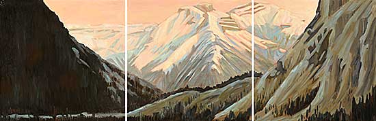 #102 ~ Amos - Fairholme Range [Triptych]