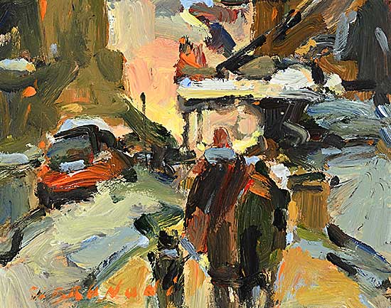 #139 ~ Brunoni - Untitled - Street Scene
