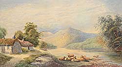 #134 ~ Brown - Resting in Moorland Landscape