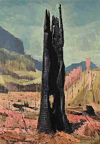 #204 ~ Collier - Monument, Near Bella Coola, B.C.