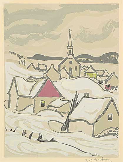 #320 ~ Jackson - Untitled - Winter in St. Fidele