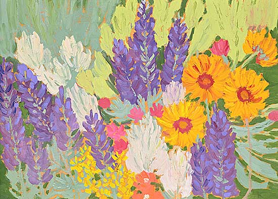 #333 ~ Kerr - Lupins and Susans
