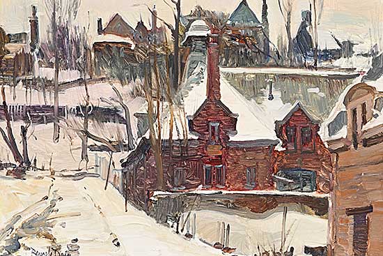 #354 ~ Le Dain - Mountain Street Below Pine Ave. Montreal