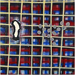 #305 ~ Harms - Untitled - Abstract Grid