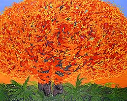 #316 ~ Hofmann - Flame Tree