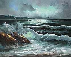 #348 ~ Langevin - Untitled - Seascape