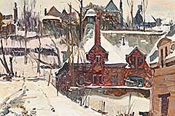 #354 ~ Le Dain - Mountain Street Below Pine Ave. Montreal