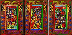 #358 ~ Leier - Study [Triptych]