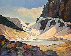 #360 ~ Lemaster - Cavell Glacier and Pond
