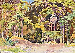 #363 ~ Lindner - Untitled - Entering the Forest